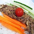 キャシーキャサリン's cooksnap of when they made レンジで♪ジャージャー丼.