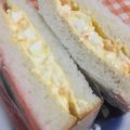 けんけん0801's cooksnap of when they made 卵たっぷり喫茶店風のたまごサンド.
