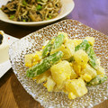 るるおか's cooksnap of when they made 新じゃがとスナップえんどうの胡麻マヨ和え.