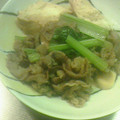 ｋａｍｉｙａｍａ's cooksnap of when they made 牛肉と小松菜のすき焼き風.