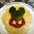 ジョングレ's cooksnap of when they made キャラご飯♡ミッキーオムライス.