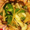 りりもこもこ's cooksnap of when they made 超簡単☆しめじとピーマン生姜オイマヨ炒め.