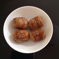 オイゼビウス's cooksnap of when they made スタミナ満点♡肉巻きおにぎり.