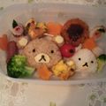 オレンジリング's cooksnap of when they made キャラ弁☆リラックマ.