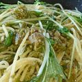 こぶたちゃんGOGO's cooksnap of when they made ふきのとう味噌とシャキシャキ水菜のパスタ.