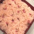 kaori6255's cooksnap of when they made 桜の塩漬け入り♪桜色のおこわ.