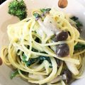 ★みーちゃんママ★'s cooksnap of when they made まったり～菜の花の豆乳カルボナーラ♪.