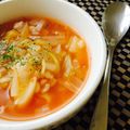 LimeLunch's cooksnap of when they made もち麦入り、色々野菜と豚肉の塩麹スープ.