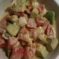 なめとと's cooksnap of when they made ゆで卵入り★トマトとアボカドのサラダ.