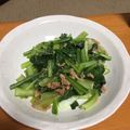 ペコちゃん0626's cooksnap of when they made ２歳～3歳でも食べられる小松菜ツナ炒め！.
