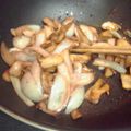 dantemustdie's cooksnap of when they made 玉ねぎ＆エリンギのピリカラ炒め.