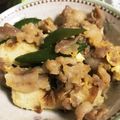 miiiko様's cooksnap of when they made ちくわミンチとスナップえんどうの甘辛炒め.