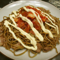 ジョングレ's cooksnap of when they made キムチのせ焼きそば.