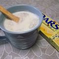 ＠迷子＠'s cooksnap of when they made まろやか～✿ホワイトチョコバナナドリンク.