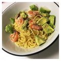 しのチュウ's cooksnap of when they made エビとアボカドのクリームパスタ.