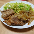 ぽっぽりーな's cooksnap of when they made お箸がとまらない絶品簡単とろっと生姜焼き.