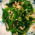 ゆかゆか0504's cooksnap of when they made ほうれん草のツナ入り洋風お浸し.