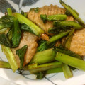 うめきちかあさん's cooksnap of when they made 豚ヒレと小松菜のからし醤油炒め.