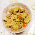 soramaru☆'s cooksnap of when they made 秋だから〜さつまいも入り炊き込みご飯.