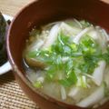 solapapa's cooksnap of when they made 生姜のきのこ汁.