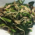 ☆JIMA☆'s cooksnap of when they made ほうれん草きのこソテー.