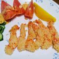 クックxz's cooksnap of when they made 揚げずにえびフライ.
