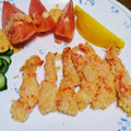 クックxz's cooksnap of when they made 揚げずにえびフライ.