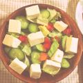 ❁キサリオ❁'s cooksnap of when they made 和風梅風味ドレッシング豆腐サラダ.