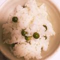 らクートスちぃ〇〇's cooksnap of when they made グリーンピース嫌いが作る♪豆ごはん.