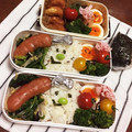 さくらん餅's cooksnap of when they made お弁当・ほうれん草ともやしの海苔和え♪.