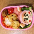 ナギンセ's cooksnap of when they made キャラ弁♡あかちゃんマン.