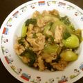 ☆こまっと☆'s cooksnap of when they made 青梗菜と豚肉のオイスターソース炒め.