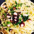 まままままさみん's cooksnap of when they made さっぱりレモンのタコパスタ.
