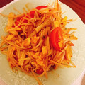 sorapapipu's cooksnap of when they made トマトともやしのとろ～り甘酢炒め.