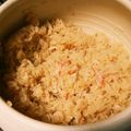 クックX2D84U☆'s cooksnap of when they made 土鍋でカニ飯.