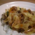 ＊MAMEKO＊'s cooksnap of when they made 豚ロースとキャベツのオイスターソース炒め.