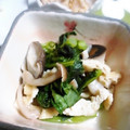 ＴＯＭＯＷＡＴ's cooksnap of when they made 10分で☆茎立菜・油揚げ・椎茸のさっと煮.
