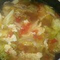 ♡ゆづき♡'s cooksnap of when they made 食欲がない日の朝食に★トマトと卵のスープ.