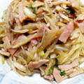 むぴょこぴょこん's cooksnap of when they made キノコとベーコンのとろりん和風パスタ.