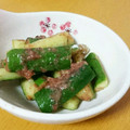 3yury's cooksnap of when they made きゅうりの梅と鰹節としそ和え.