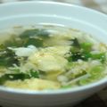 ゆうかりコアラ's cooksnap of when they made 　◎わかめ　たまご　たぁっぷり　スープ◎.