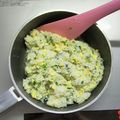 彩音ｍａｍａ's cooksnap of when they made m定番！しらすチャーハン.
