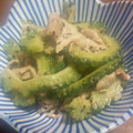 johnkunn's cooksnap of when they made 豚こま＆ゴーヤのゆかり炒め♡.
