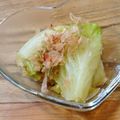二角形's cooksnap of when they made レタスのおひたし 包丁まな板鍋不要.