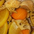 とらママりん's cooksnap of when they made 鶏もも肉と根菜の煮物.