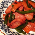 料理ド初心者ズボラー's cooksnap of when they made ピーマンとウインナーのオイスター炒め♪.