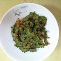 ponyta's cooksnap of when they made 簡単！ゴーヤのおかか炒め.