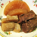 紗湖chako's cooksnap of when they made 圧力鍋で仕上げる♪大根とすじ肉の煮物.