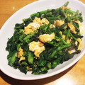 ☆satuki☆'s cooksnap of when they made 菜の花ふわふわたまご炒め.