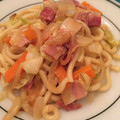 クックPCKCO5☆'s cooksnap of when they made ☆簡単一人めし☆ 野菜たっぷり焼きうどん.